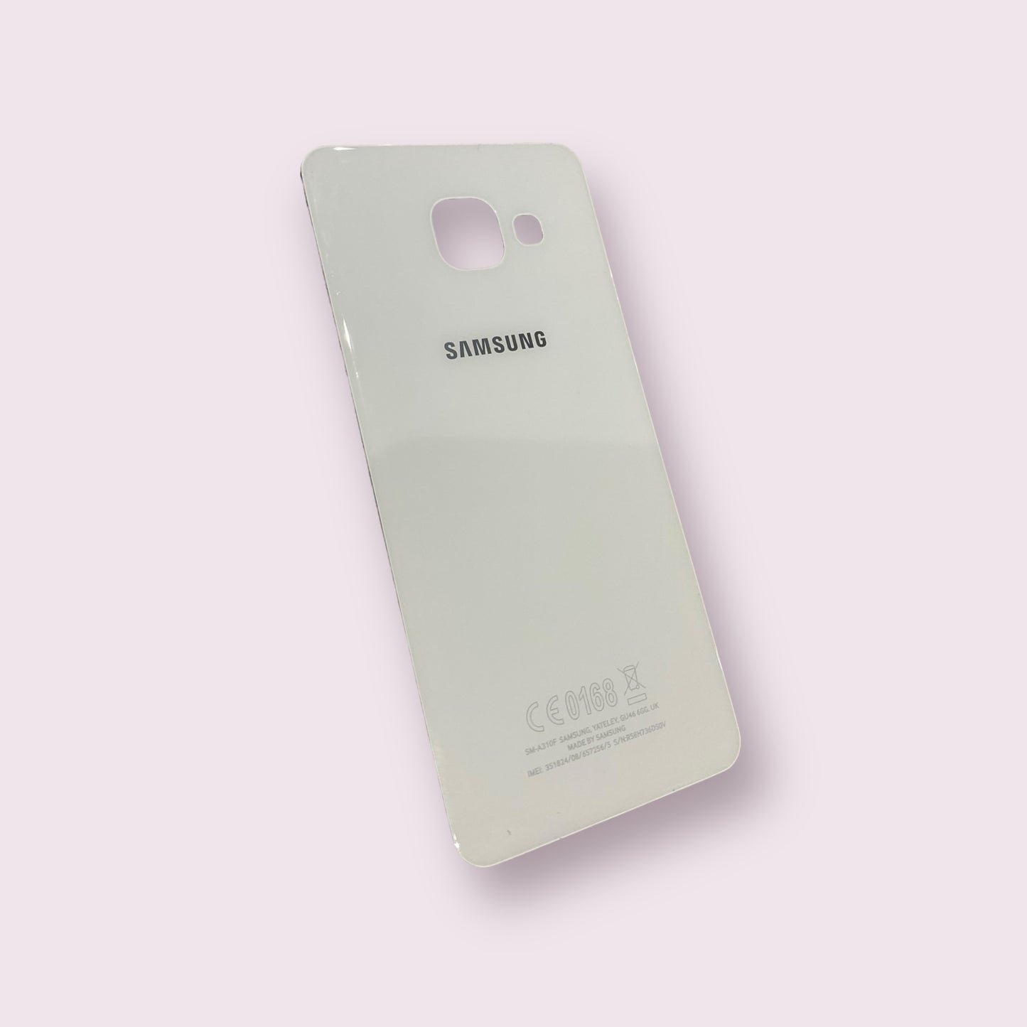 Samsung Galaxy A3 SM-A310F White back Glass - Genuine Pull Part - Grade B