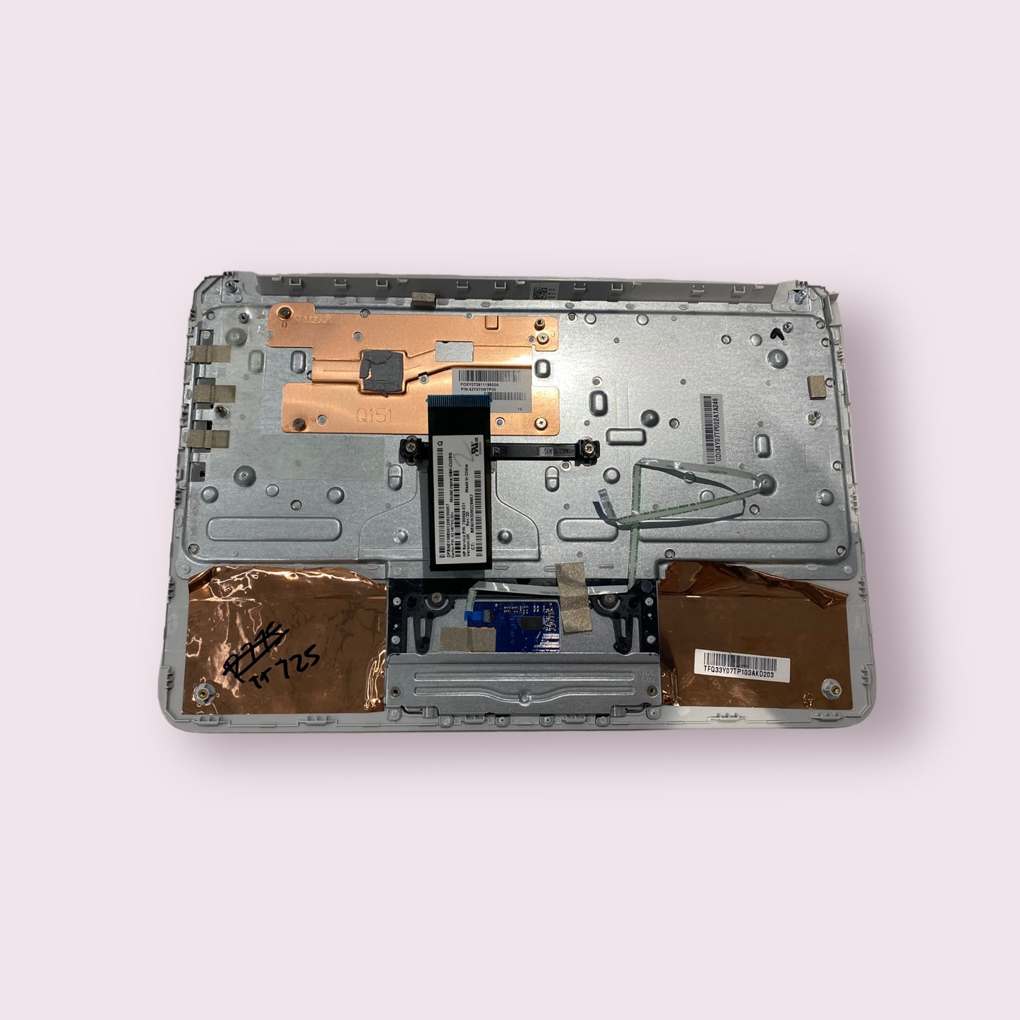 HP Chromebook 11 G4 UK Layout £ Keyboard Palmrest - Grade B - Genuine Pull Part